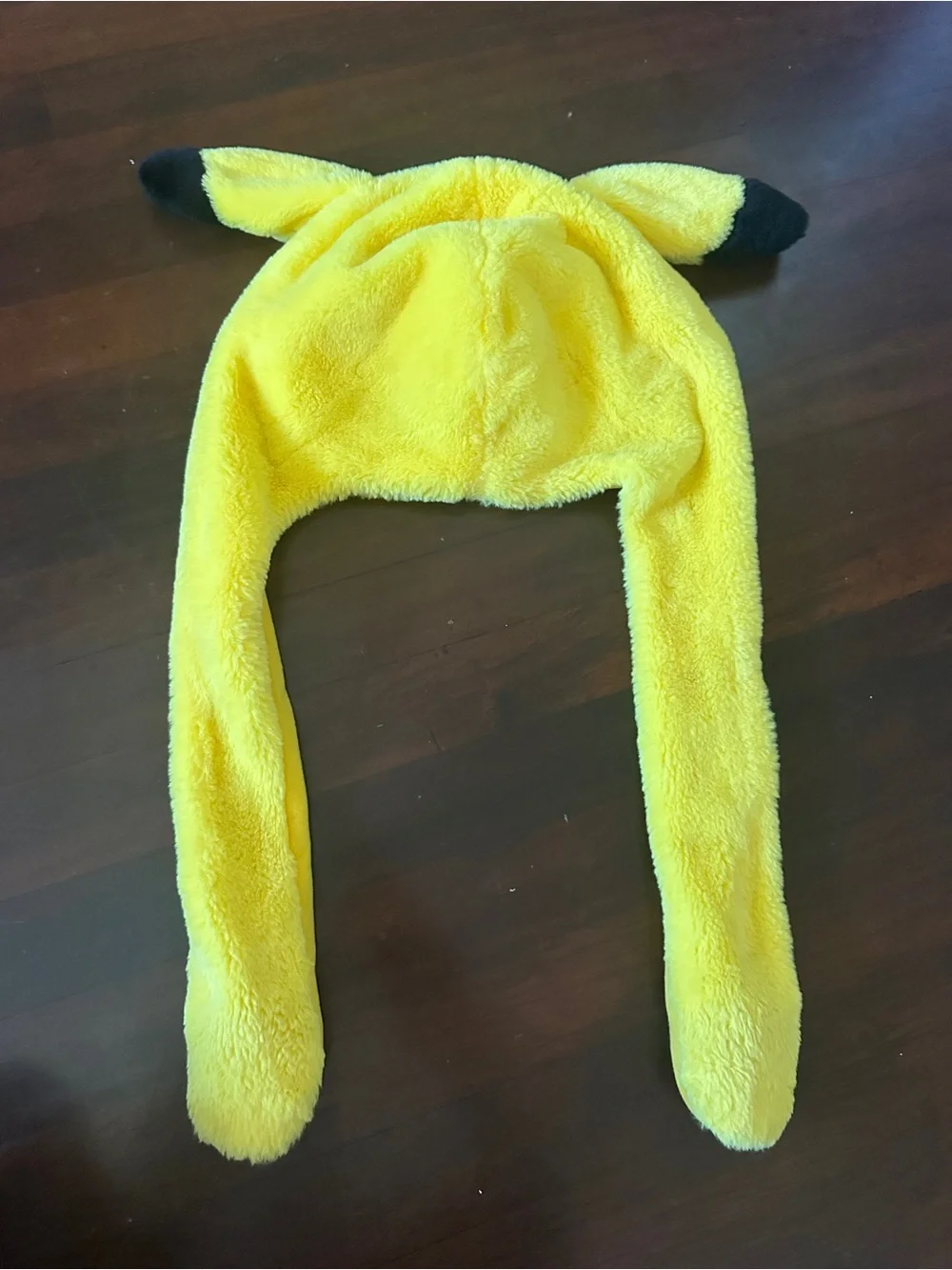 Pikachu Yellow Plush Character Hat with moving ears